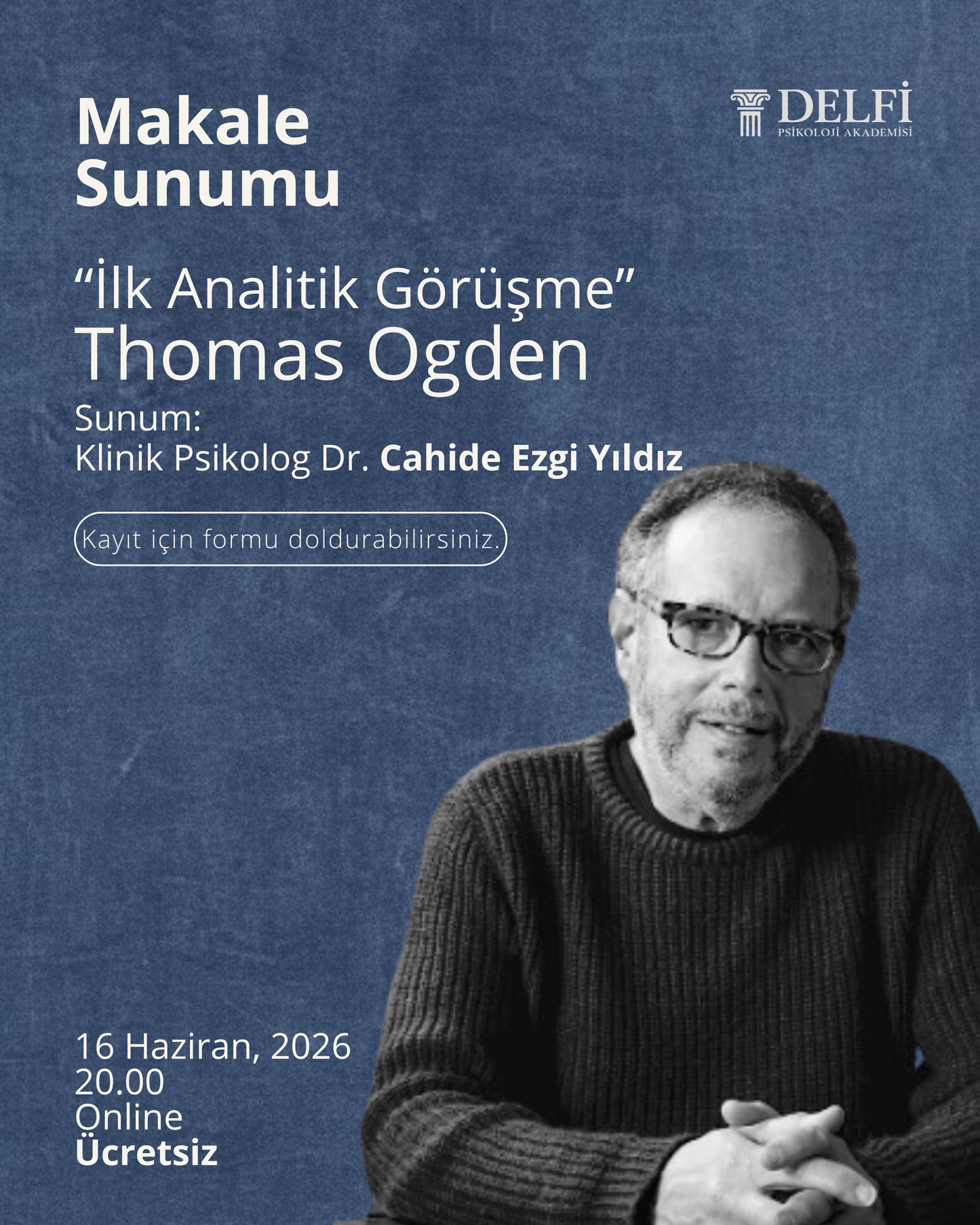 Thomas Ogden - Makale Okuma Grubu