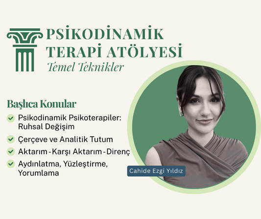 Psikodinamik Terapi Atölyesi: Temel Teknikler