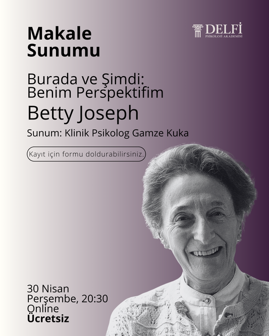 Betty Joseph - Makale Okuma Grubu