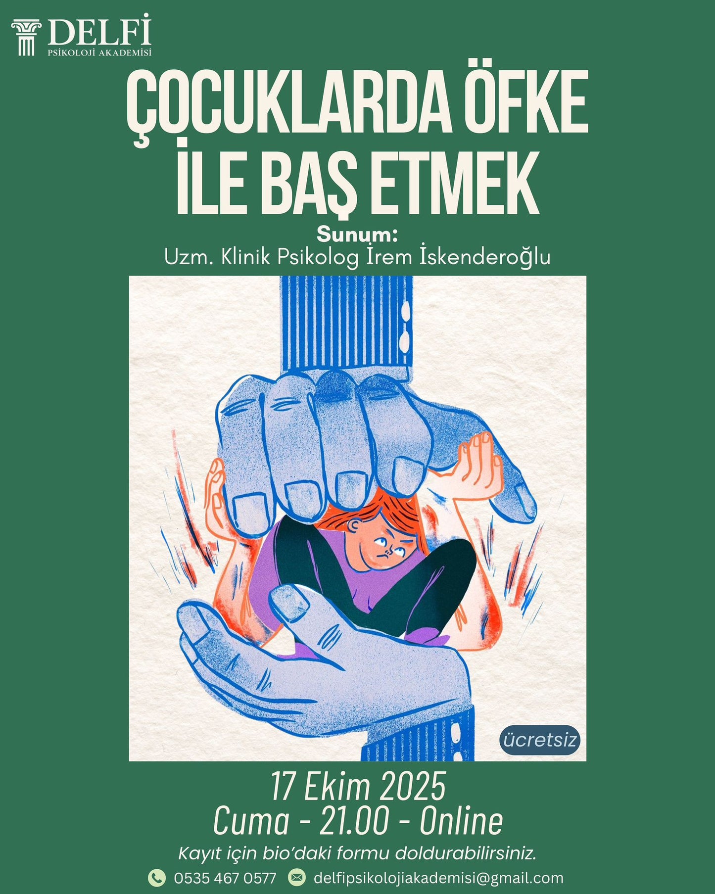 Çocuklarda Öfke İle Baş Etmek - Webinar