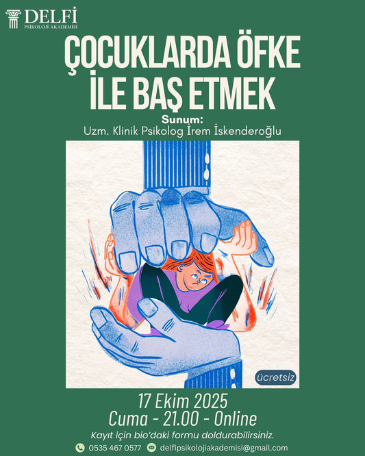 Çocuklarda Öfke İle Baş Etmek - Webinar