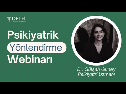 Psikiyatrik Yönlendirme Webinarı